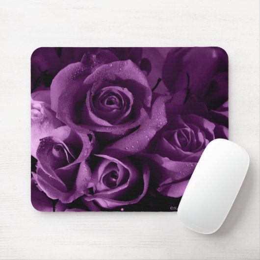 Lila Dunst-Mousepad Mousepad (Mit Mouse)