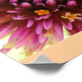 Lila Dunst Poster (Ecke)