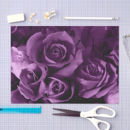 Lila Dunst-Rose - kundenspezifisches 10lb Seidenpapier (Handwerk)