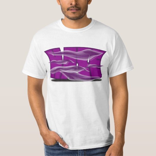 Lila Dunst T-Shirt (Vorderseite)
