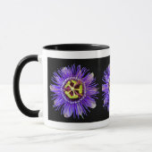 Lila Dunst-Tasse Tasse (Links)