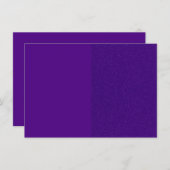 Lila Duo-Split-Einladung - individuell einstellbar Einladung (Vorne/Hinten)