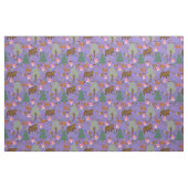 Lila durch den Wald laufen Stoff (Fat Quarter (45,7 x 55,9 cm))