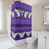 Lila Duschvorhang aus Soul (Beispiel)