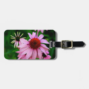 lila Echinacea-Blume Gepäckanhänger