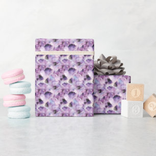 Lila Edelstein Geschenkpapier