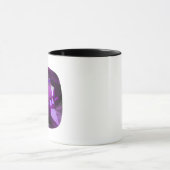 Lila Edelstein Tasse (Zentrum)