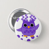 Lila Ei Button (Vorne & Hinten)