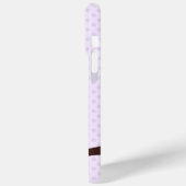 Lila Ei Case-Mate iPhone Hülle (Rückseite / Links)