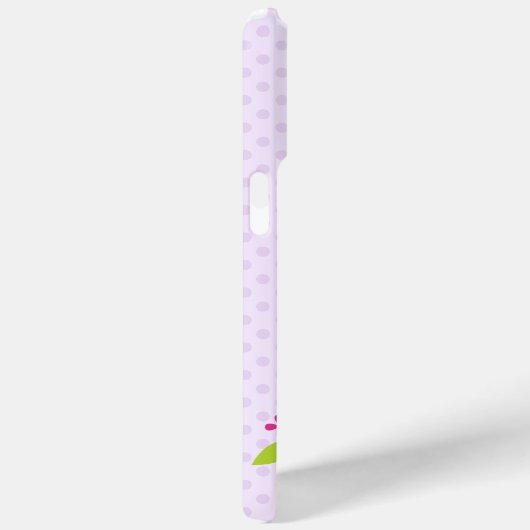 Lila Ei Case-Mate iPhone Hülle (Rückseite / Rechts)