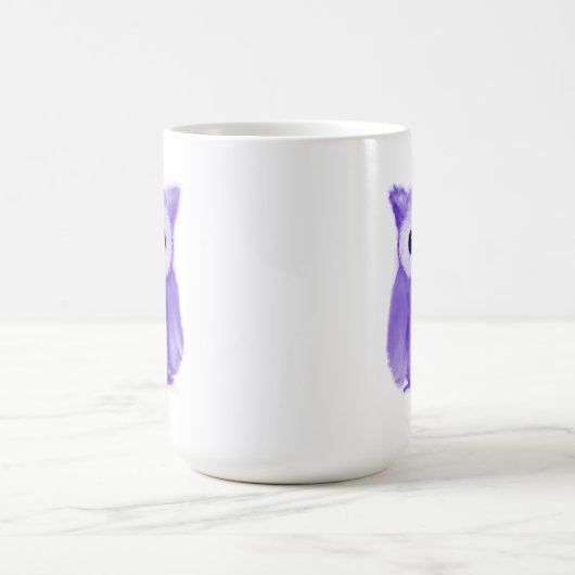 Lila Ei Kaffeetasse (Mittel)