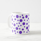 Lila Ei Kaffeetasse (Vorderseite Links)