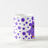 Lila Ei Kaffeetasse (Mittel)