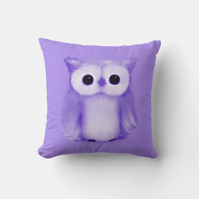 Lila Ei Kissen (Vorderseite)