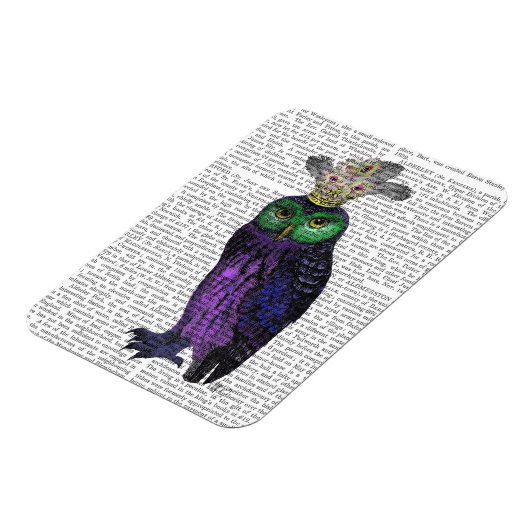 Lila Ei Magnet (Linke Seite)