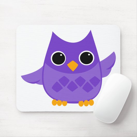 Lila Ei Mousepad (Mit Mouse)