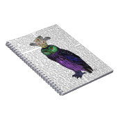 Lila Ei Notizblock (Rechte Seite)