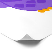 Lila Ei Poster (Ecke)