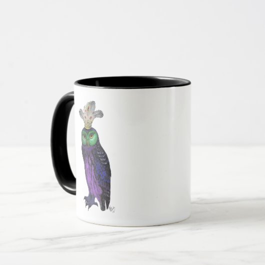 Lila Ei Tasse (Vorderseite Links)