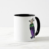 Lila Ei Tasse (VorderseiteRechts)