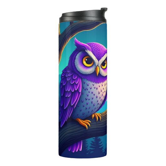 Lila Ei Thermosbecher (Nach links gedreht)