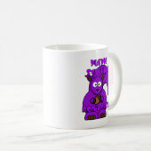 Lila Eichhörnchen kümmert sich nicht Kaffeetasse (VorderseiteRechts)