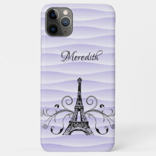 Lila Eiffelturm Blüh Case-Mate iPhone Case
