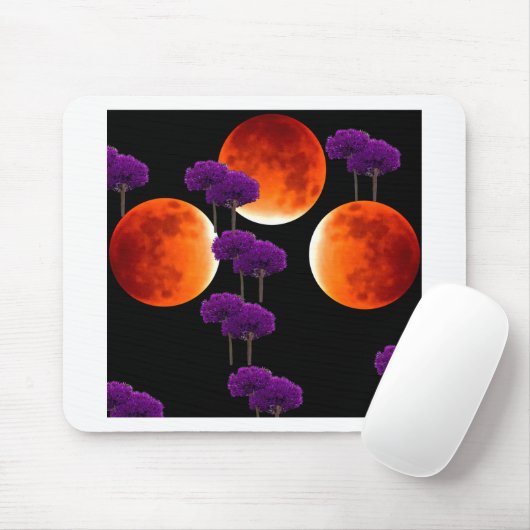 Lila Eingriff Mousepad (Mit Mouse)