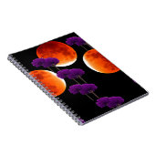 Lila Eingriff Notizblock (Rechte Seite)