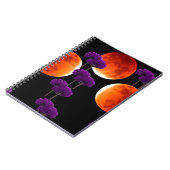 Lila Eingriff Notizblock (Linke Seite)