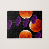 Lila Eingriff Puzzle (Horizontal)