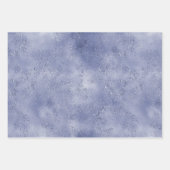 Lila Einhorn-Glitzer Geschenkpapier Set (Vorderseite 3)