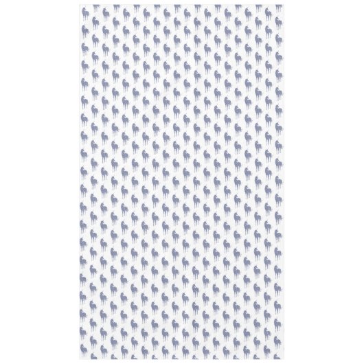 Lila Einhorn-Glitzer Tischdecke (Vorderseite)