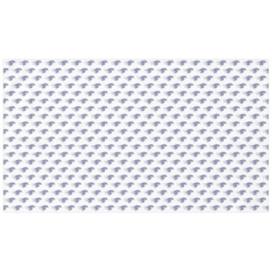 Lila Einhorn-Glitzer Tischdecke (Vorderseite (Horizontal))