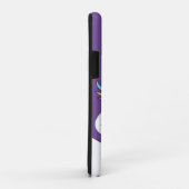 Lila Einhorn Hübsch Unicorns Fantasie Case-Mate iPhone Hülle (Hinten/Rechts)