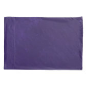 Lila Einhorn Personalisiert Pillowcase Kissenbezug (Rückseite)