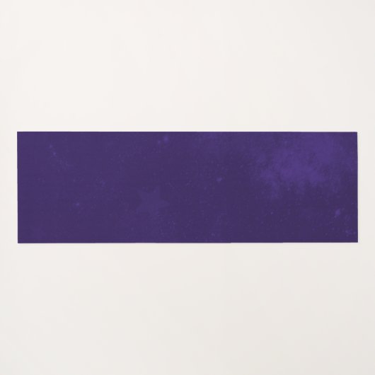 Lila Einhorn Personalisiert Yoga Mat Yogamatte (Rückseite (Horizontal))