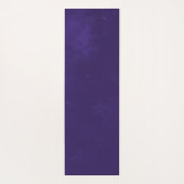 Lila Einhorn Personalisiert Yoga Mat Yogamatte (Rückseite)