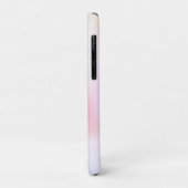 Lila Einhorn Rosa Pfirsichläufer Case-Mate iPhone Hülle (Hinten/Links)