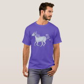 Lila Einhorn T-Shirt (Vorne ganz)