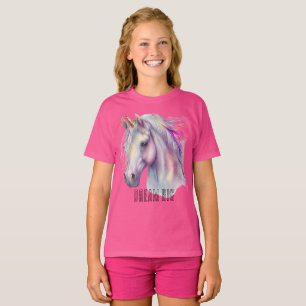 Lila Einhorn-Traum T-Shirt