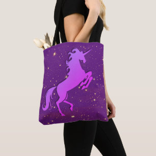 Lila Einhorntotentasche Tasche