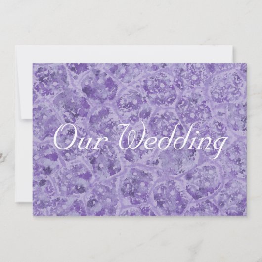 Lila-Einladungen, Brauch Einladung (Vorderseite)