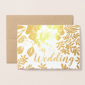 Lila Einladungen für Hochzeiten in Rosa (Vorderseite mit Umschlag)