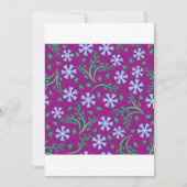 Lila Einladungen zur Florentiner Kunst (Vorderseite)