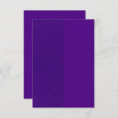 Lila Einschließkarte teilen - Texturiert & solide Begleitkarte (Vorne/Hinten)