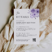 Lila Einschließkarte - Vorlage für Details