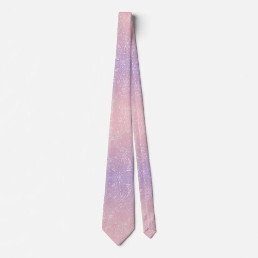 lila Eis Krawatte (Vorderseite)