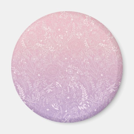 lila Eis Magnet (Vorne)