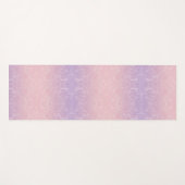 Lila Eis Yogamatte (Vorderseite (Horizontal))